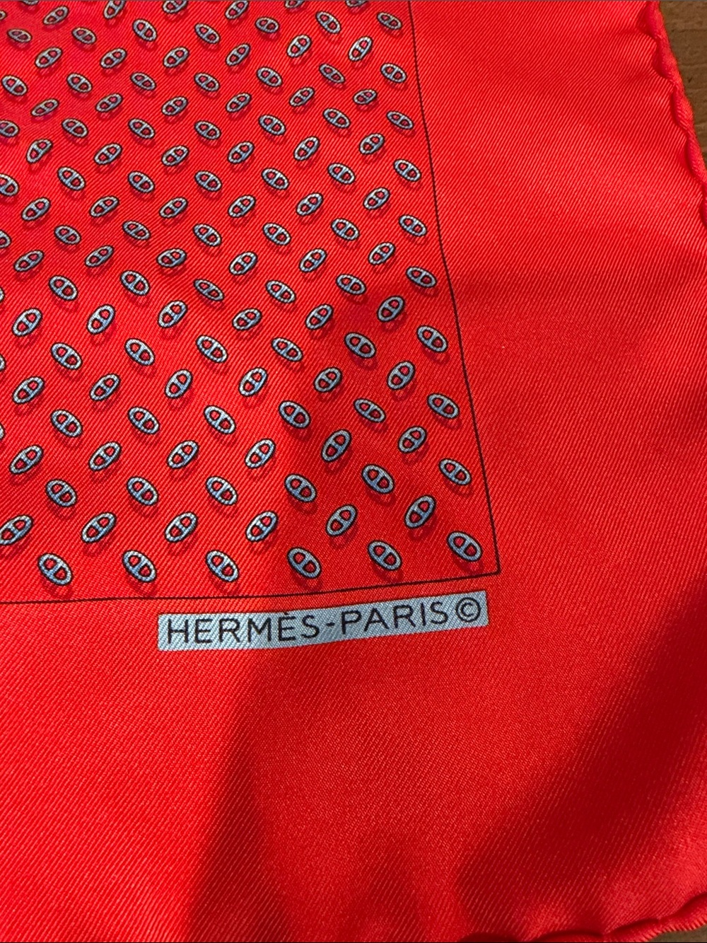 Hermes Silk Scarf/Hanker chief - Picture 2 of 5